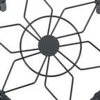 3PCS Plant Stand for Flower Pot Potted Holder Indoor Outdoor Metal 9in