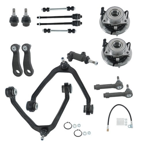 K6534 Suspension Kit Wheel Hub Bearings Fit For Chevy Silverado 1500 1999-2006