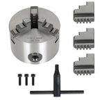 K11-80 Self-centering Lathe Drilling Part 80mm 3 Jaw Lathe Chuck Manual Chuck 3"