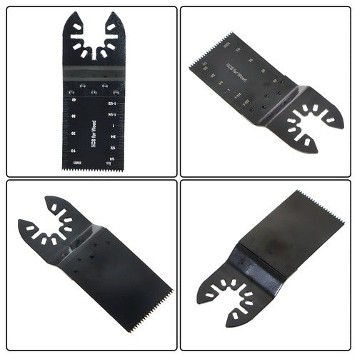 Quick Release Oscillating Tool Blades Professional Universal 100 Pcs 30-90mm