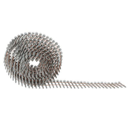 Full Round-Head Hot-Dipped Galvanized 3600× 1-1/4"× 0.092" Ring Coil Siding Nail