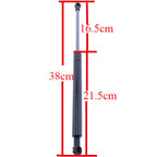 2X 128461A2 Gas Strut Spring Cylinder Seat Bar Fits Case 1838 1840 1845C 1835C