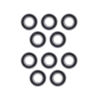 10× 6206-2RS 30mm×62mm×16mm Double Rubber Seals Deep Groove Ball Bearing