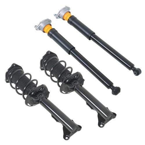 4PCS Front Complete Struts Rear Shocks For Mercedes E350 2010-2014 RWD 501798019
