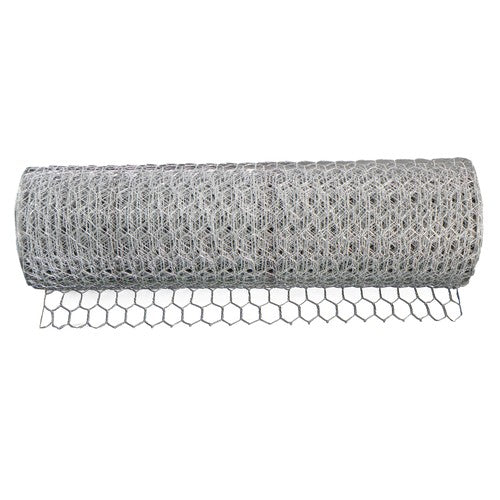 24"×100' 1" Holes Galvanized Poultry Net Metal Fencing Chicken Wire New