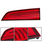 Rear Inner Chrome For 2016-2018 Honda Pilot Tail Light Red Right Passenger Side