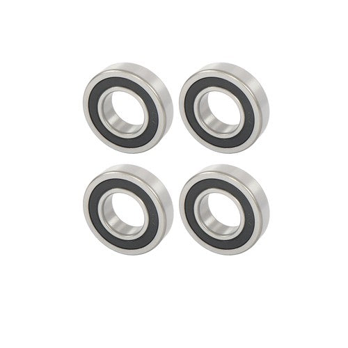 4Pcs 62/32-2RS Bearings 32×65×17mm Double Rubber Seals Deep Groove Ball Bearing