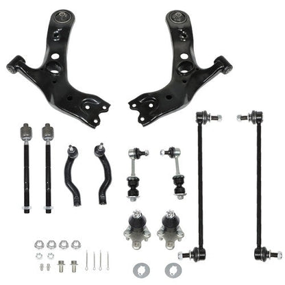 New Front Lower Suspension Kit Control Arm 12pc For TOYOTA RAV4 2006-2018