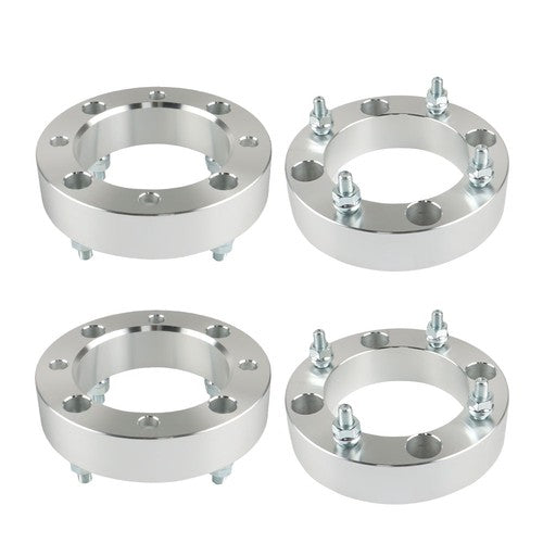 For 1991-1996 Kawasaki Mule 500 Silver X4 4x137 Wheel Spacer 1.5" 110mm M10x1.25