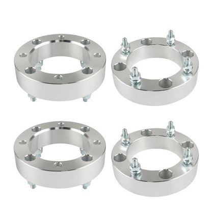 For 1991-1996 Kawasaki Mule 500 Silver X4 4x137 Wheel Spacer 1.5" 110mm M10x1.25