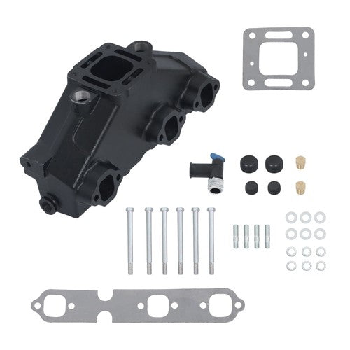 NEW Exhaust Manifold For MerCruiser Marine GM V6 175 185 205 262 4.3L 1985-2002