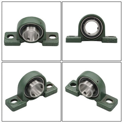2 Pack UCP210-32 Pillow Block Mounted Ball Bearing 2" Bore Self Aligning New