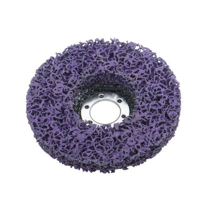10 Pack: 4-1/2" x 7/8" Diamond Discs Stripping Wheel (5 pcs purple & 5 pcs blue)