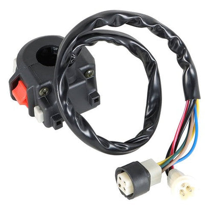 Left Handlebar Kill Switch Start Off Headlight For Yamaha MOTO-4 YFM 225 250 350