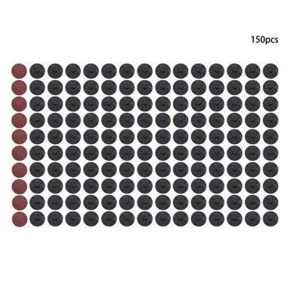 150 Pcs 2" 36 Grit Roll Lock Die Grinder Sanding Discs Medium Torque Sand Discs