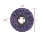 Diamond Grinding Discs for Metal and Wood 12 Pack: 4 x 5/8"  (6 Black, 6 Purple)