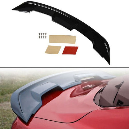 Glossy Black Rear Trunk Lid Spoiler Wing Suit For Ford Mustang 2015 -19 20 2DR