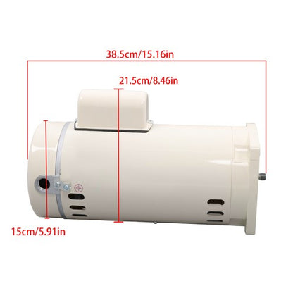 355010S Pool Pump Motor 1 HP Replacement Motor Parts Fit For Pool Pumps WFE-4