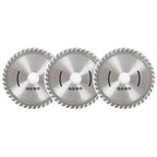 3 Pack 4.5-inch 40 Tooth Alloy Steel Cutting Saw Blade With 7/8-inch Arbor