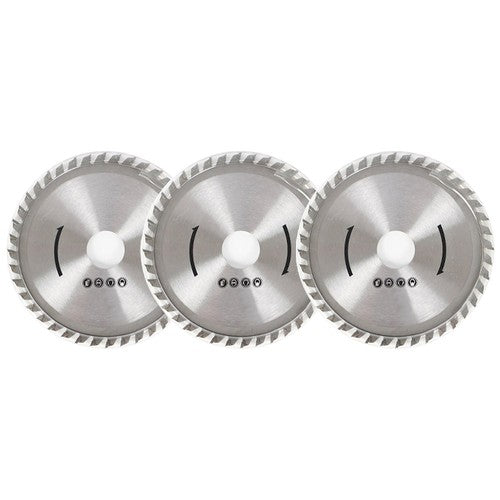 3 Pack 4.5-inch 40 Tooth Alloy Steel Cutting Saw Blade With 7/8-inch Arbor