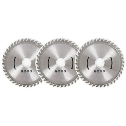 3 Pack 4.5-inch 40 Tooth Alloy Steel Cutting Saw Blade With 7/8-inch Arbor