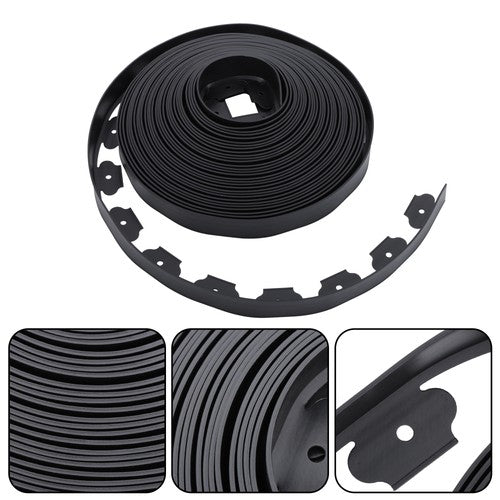 No-Dig Garden Edge Lawn Border L-shaped Landscape Edging Border Kit 90 FT