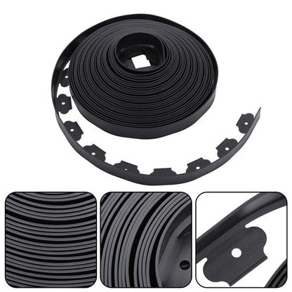 No-Dig Garden Edge Lawn Border L-shaped Landscape Edging Border Kit 90 FT