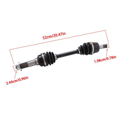 2PCS Front Left Right CV Axles Drive Shaft For Yamaha Kodiak 400 YFM 2000-2002