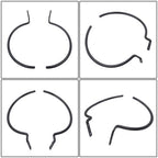 5 Gallon Bucket Holder Accessory Handle Kit For Zero Turn Mower Handle 45-0572