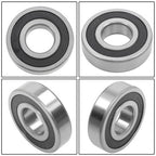 10Pcs 6306-2RS Deep Groove Ball Bearings 30mm Inner Dia 72mm OD 19mm Bore Sealed
