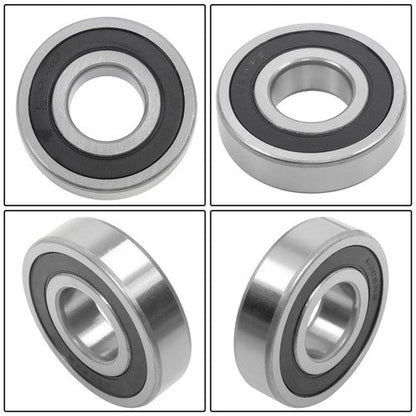 10Pcs 6306-2RS Deep Groove Ball Bearings 30mm Inner Dia 72mm OD 19mm Bore Sealed