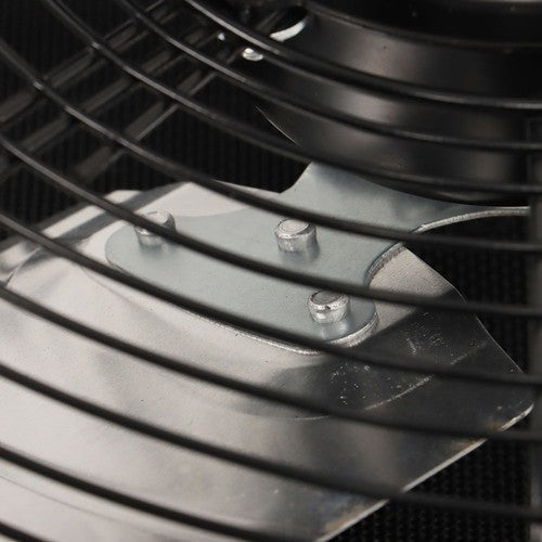 Wall Mounted 10" Shutter Exhaust Fan With Switch & Insect Mesh Low Noise 980 CFM