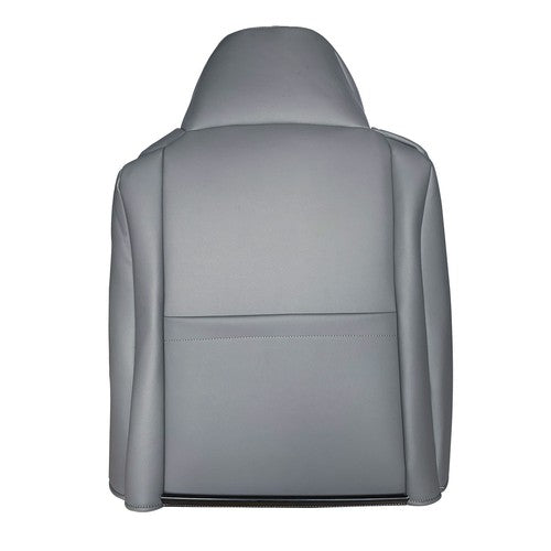 Driver Bottom Top Perf Leather Seat Covers Gray for Ford F250 2002 2007
