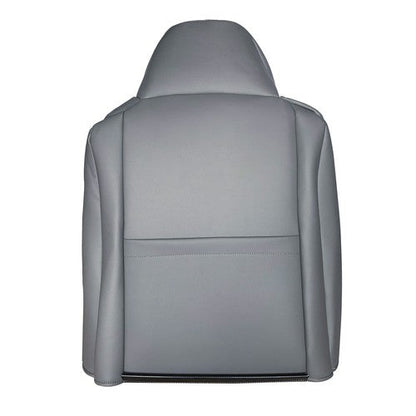 Driver Bottom Top Perf Leather Seat Covers Gray for Ford F250 2002 2007