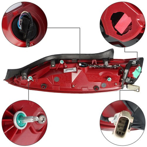 Fit For 2013-2017 Cadillac XTS Red Right Passenger Side Taillight Brake Lamps