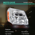 Headlight Fit For Chevy Equinox 2005-2009 Headlamps Passenger Side Clear Housing