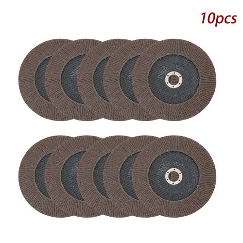 10 Pack Flap Disc 40 Grit 7" x 7/8" Type #29 Angle Grinder Grinding Wheel