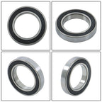 10Pcs 6907-2RS Bearings 35×55×10mm Double Rubber Seals Deep Groove Ball Bearing
