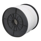 1/8 Inch Hollow Braid Polypro Rope 1000FT 350 Pounds Tensile Strength White