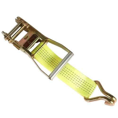 8-Pcs 2" x 15 Ft Ratchet Straps With J Hook 5000 Lbs Heavy Duty Tie Downs