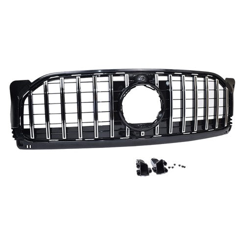 For Mercedes X247 W247 GLB GLB250 2020-2023 Chrome GT Style Grill Front Grille