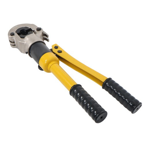 Hydraulic Pipe Cutter Copper Tube Fittings Crimping Tool w/ 1/2 3/4 & 1-inch Jaw