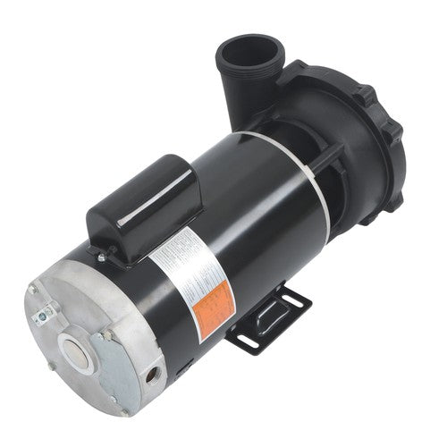 3722021-1D Spa Pump 5.0HP 230V 2" Discharge 2-Speed 56Y-Frame Hot Tubs Black
