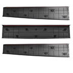 Tailgate Molding Cap Top Protector Trim 3 Pieces for 2014-2019 Silverado Sierra