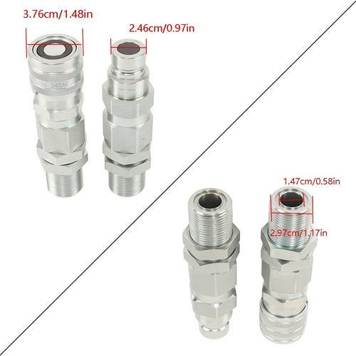 KV13884 AT312877 Fits FOR John Deere 35G 50C 260 325 CT332 Connect Coupler US