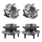 4× Front Rear Wheel Hub Bearings For Chrysler 200 Dodge Avenger 2011-2014 FWD