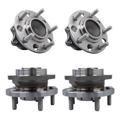 4× Front Rear Wheel Hub Bearings For Chrysler 200 Dodge Avenger 2011-2014 FWD