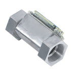 1.5inch 10.5-74 GPM Digital Turbine Flow Meter For Liquid Flow Meter