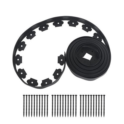 2" Garden Landscape Edging 33 Feet No Dig Lawn Edging Border With 30 8-In Spike