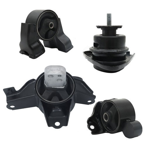 For 2007 2008 2009 2010 Hyundai Elantra Pair Fog Light Engine Motor Mount 4pcs